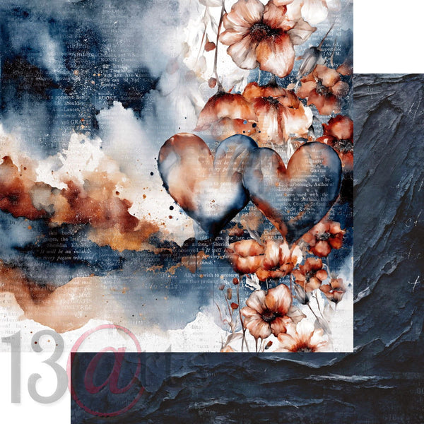 13 arts 12x12 Paper Pad -Paint your Life