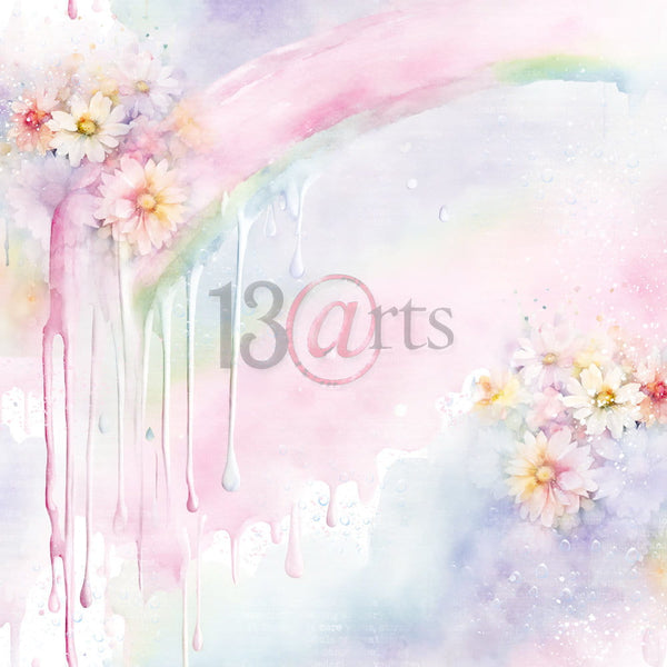 13 arts 12x12 Paper Pad - Flow with Color