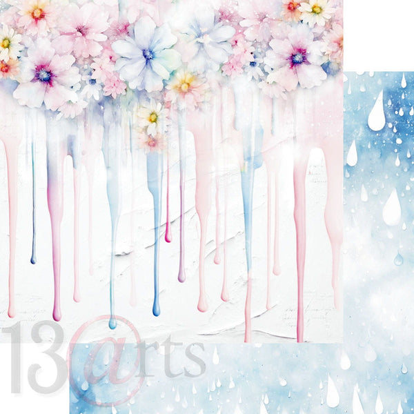 13 arts 12x12 Paper Pad - Flow with Color