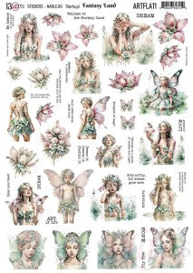 13 arts Stickers - Fantasy Land