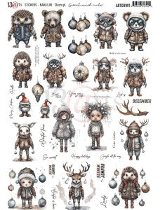 13 arts Stickers - Sweet & Cute