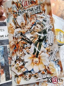 13 arts Paper Die Cuts - Paint your Life