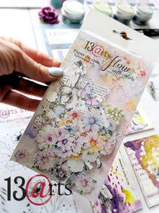 13 arts Paper Die Cuts - Flow with Colours