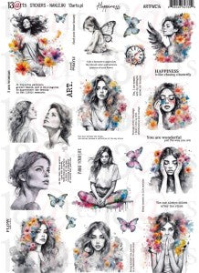 13 arts Stickers - Happiness