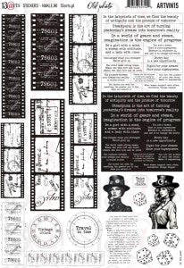 13 arts Stickers - Old Photo