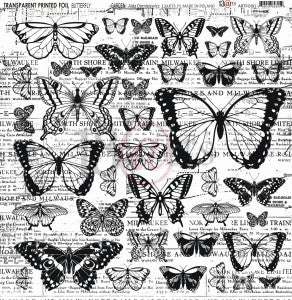13 arts Transparency - Butterfly Garden