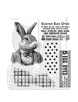 Tim Holtz Stampers Anonymous - Mr Rabbit