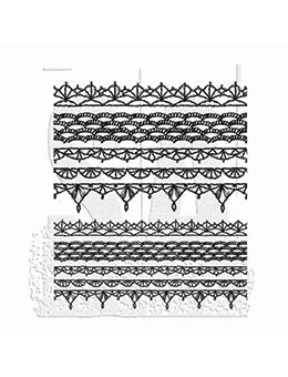 Tim Holtz Stampers Anonymous - Crochet Trims