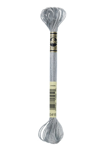 DMC Embroidery Floss Metallic Chrome - E415