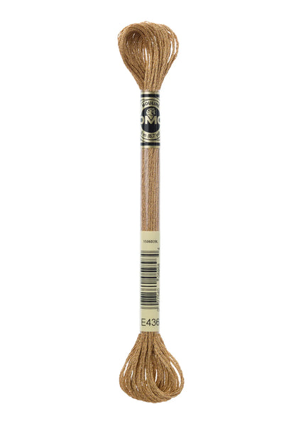 DMC Embroidery Floss Metallic Teddy - E436