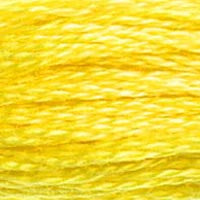 DMC Embroidery Floss Lemon 307