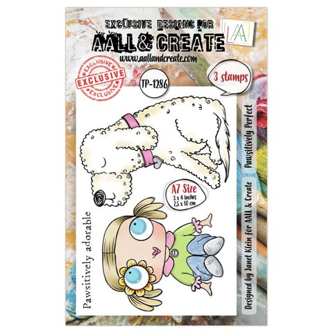 AALL & Create Pawsitively Perfect Stamp #1286