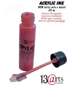 13 arts Acrylic Ink - Light Pink - 20ml