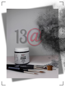 13 Arts Black Gesso 120ml