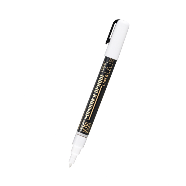 Kuretake Zig - Mangaka Opaque Liner - White