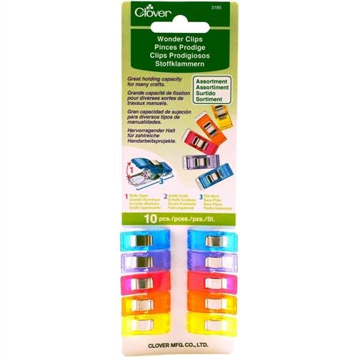 Clover Wonder Clips - Small - Multi
