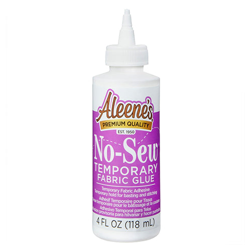 Aleene's No-Sew Tempary Fabric Glue 4 FL oz