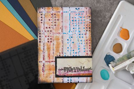 Seth Apter Sizzix Textured Empressions