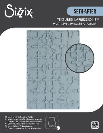 Seth Apter Sizzix Textured Empressions