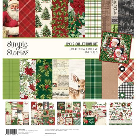 Simple Stories - Simple Vintage Believe Paper Pack