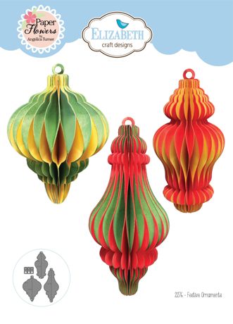 Elizabeth Crafts - Festive Ornaments Die