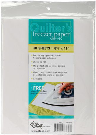 Freezer Paper - 81/2" x 11"