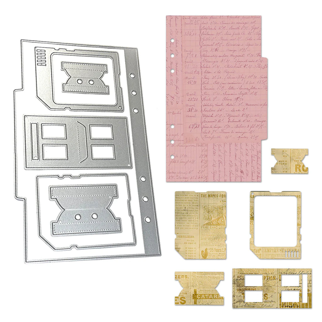 Elizabeth Crafts Page with Large Tab 2