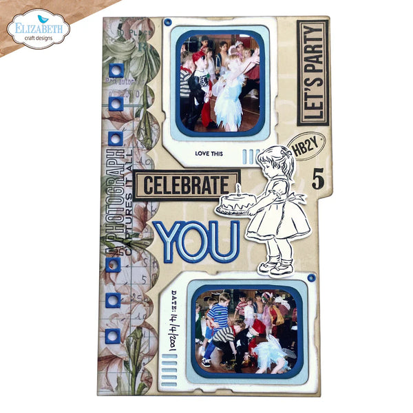 Elizabeth Crafts Page with Large Tab 2