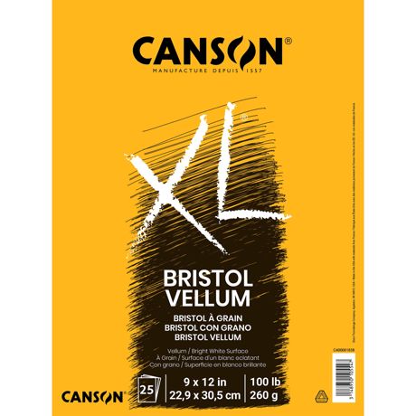 Canson - XL Bristol Vellum 9 x 12in