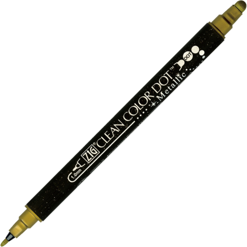 Kuretake ZIG Clean Color Dot - Twin Metallic - 6 Variants