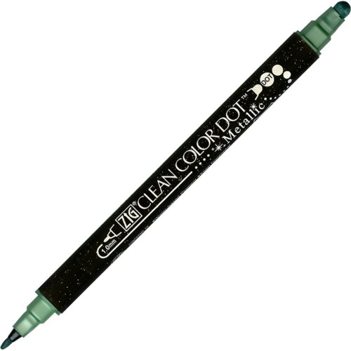 Kuretake ZIG Clean Color Dot - Twin Metallic - 6 Variants