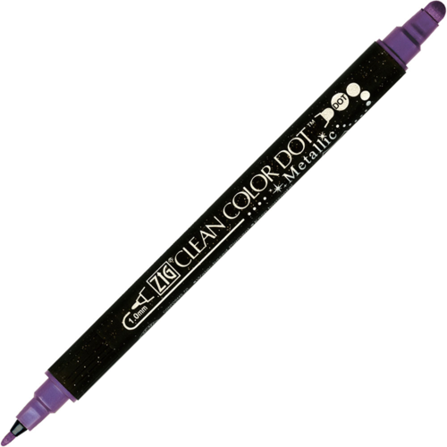 Kuretake ZIG Clean Color Dot - Twin Metallic - 6 Variants