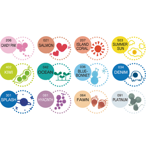 Kuretake ZIG Clean Color Dot - Twin - 12 Colour Set