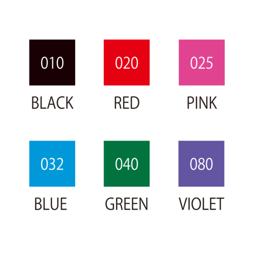 Kuretake ZIG Clean Color Dot - Twin - 6 Colour Set