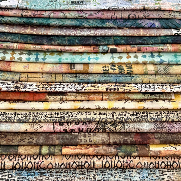 Seth Apter - Free Spirit Fabric - One Layer Away per 0.25m