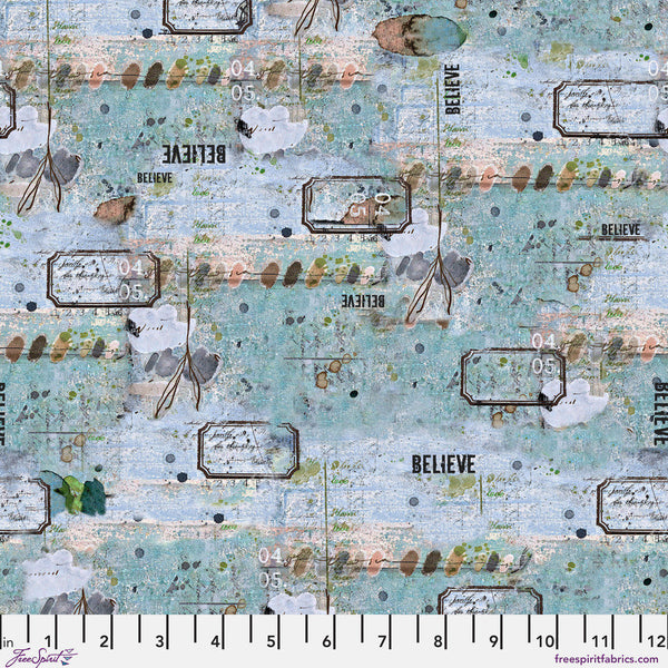 Seth Apter - Free Spirit Fabric - One Layer Away per 0.25m
