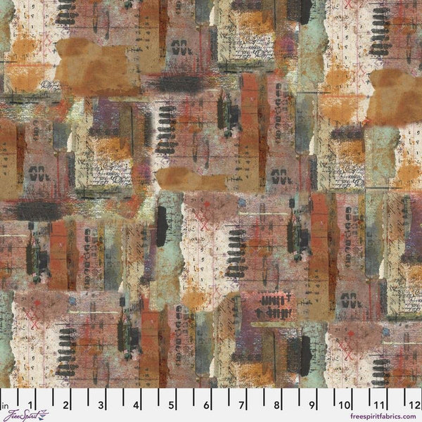 Seth Apter - Free Spirit Fabric - One Layer Away per 0.25m