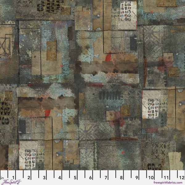 Seth Apter - Free Spirit Fabric - One Layer Away per 0.25m