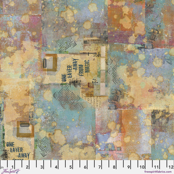 Seth Apter - Free Spirit Fabric - One Layer Away per 0.25m