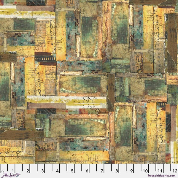 Seth Apter - Free Spirit Fabric - One Layer Away per 0.25m