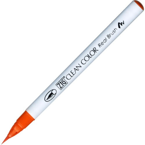 KURETAKE ZIG CLEAN COLOR Real Brush 070 Orange