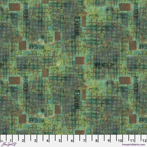 Seth Apter Fabric - On Your Mark Fat 1/4