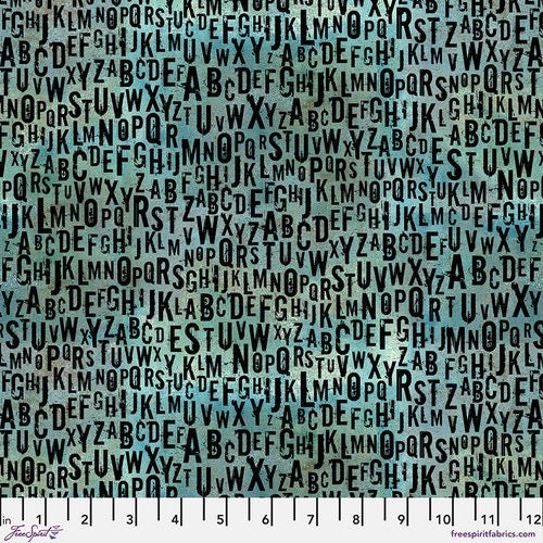 Seth Apter Fabric - On Your Mark Fat 1/4