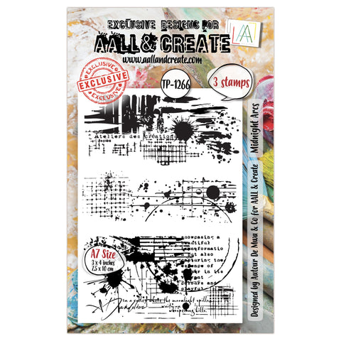 AALL & Create Midnight Arcs Stamp