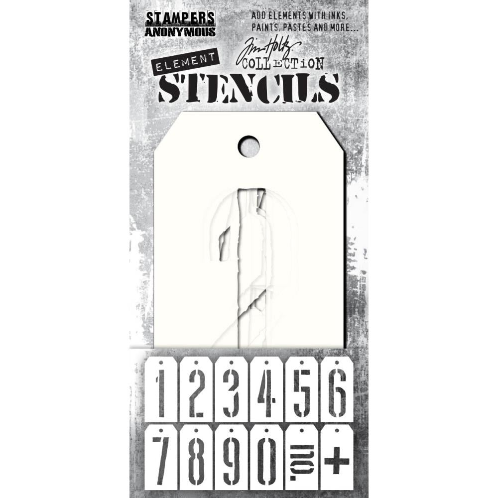 Tim Holtz- Stamper Anonymous Element Stencils Mechanical