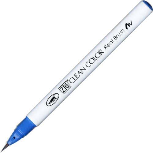 KURETAKE ZIG CLEAN COLOR Real Brush 037 Cornflower