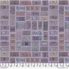 Tim Holtz Free Spirit Fabric - Purple Palette Fat Quarter
