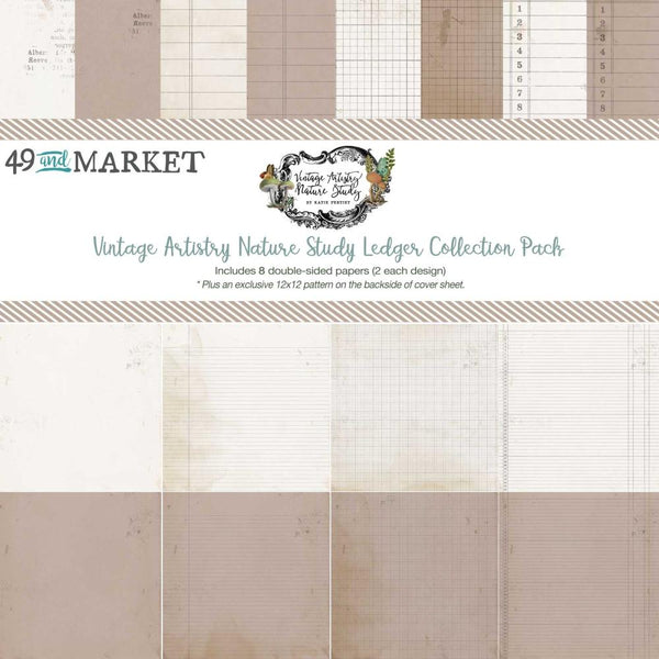 49 and Market - Vintage Artistry Nature Study - 12x12 Ledger Collection