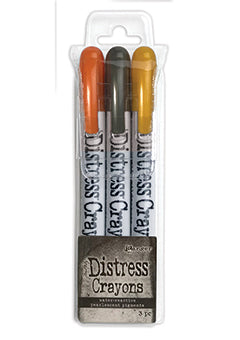 Tim Holtz Distress Crayons -Halloween Pearl Crayon Set 1
