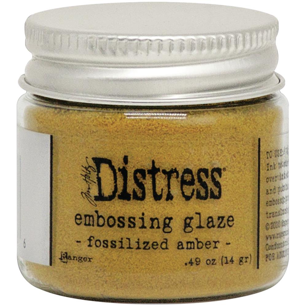 Tim Holtz- Distress Embossing Glaze - Fossilized Amber